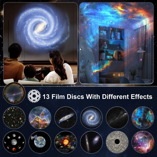 Galaxy Planetarium Projector – Realistic Starry Sky Night Light