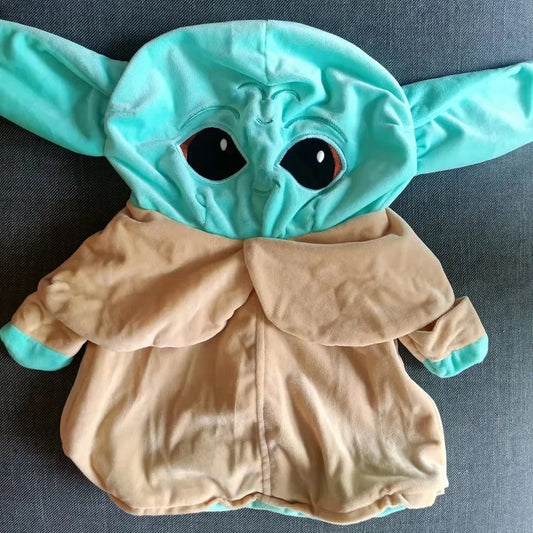Disney Yoda Holster Plush – Unstuffed Mandalorian Baby Alien Doll