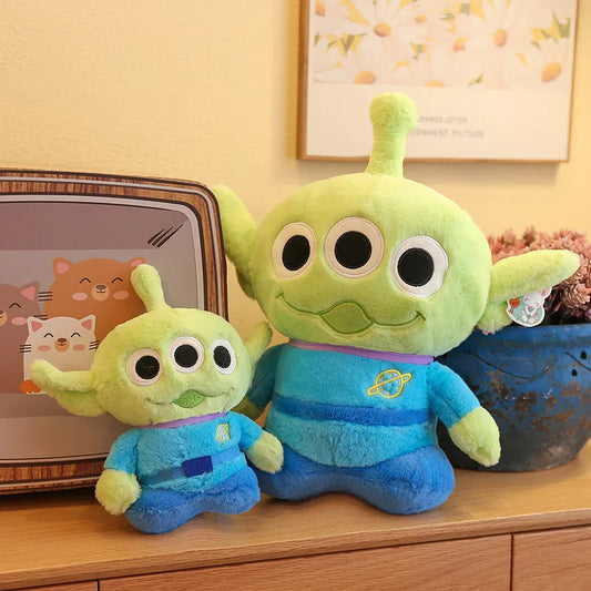 Three-Eyed Alien Plush Toy – Disney-Inspired Cute Character Doll