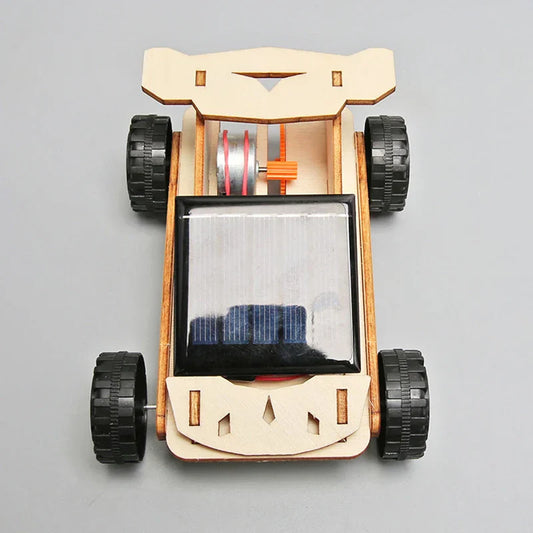 Wooden Solar Energy Race Car