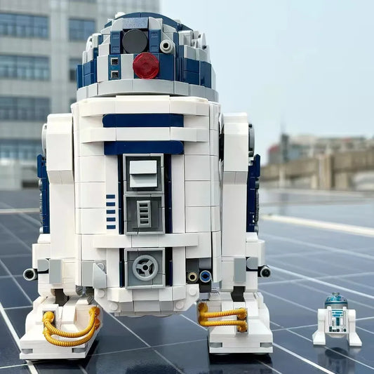 UCS R2-D2 Robot – Space Exploration Mecha Building Blocks Set (75379, 1190 Pcs)