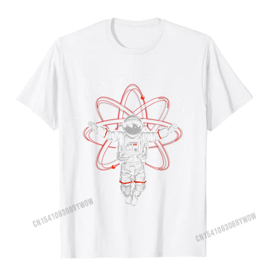 In Science We Trust T-Shirt – Astronaut Humanist Graphic Tee