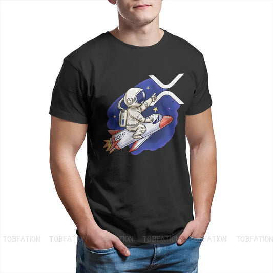 Ripple XRP Astronaut T-Shirt – Unique Hip Hop Graphic Tee