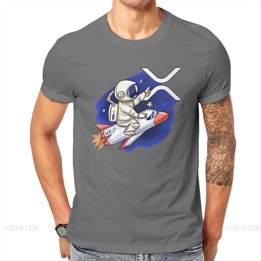 Ripple XRP Astronaut T-Shirt – Unique Hip Hop Graphic Tee