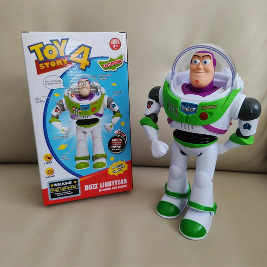 Buzz Lightyear Action Figure – Sound & Light Astronaut Toy