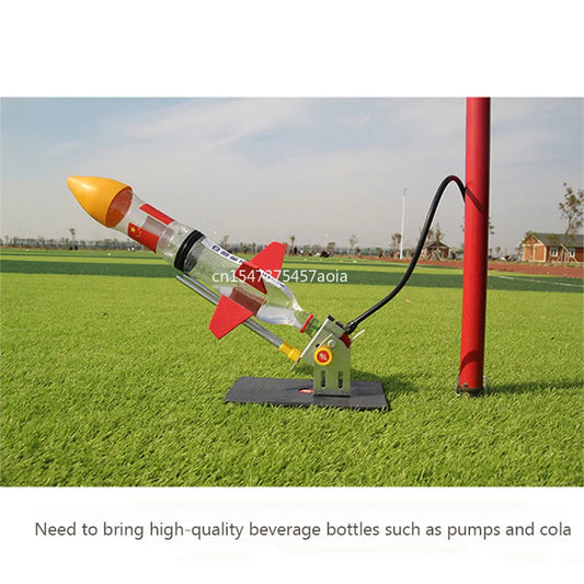 Air hydrodynamic Rocket Launcher Outdoor Toy Jump Jet Launcher Water Powered Rocket Developing Intelligent Physics Experiments