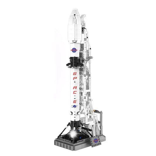 Creative Expert – Moon Landing Space Rocket X Building Set (869+ Pcs)