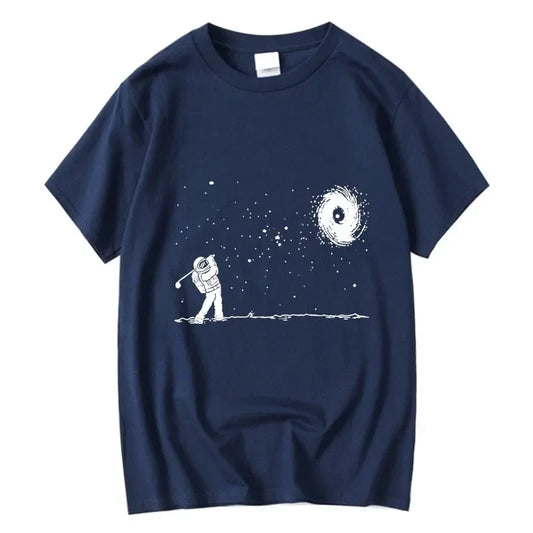 Funny Astronaut T-Shirt – High-Quality 100% Cotton Summer Tee