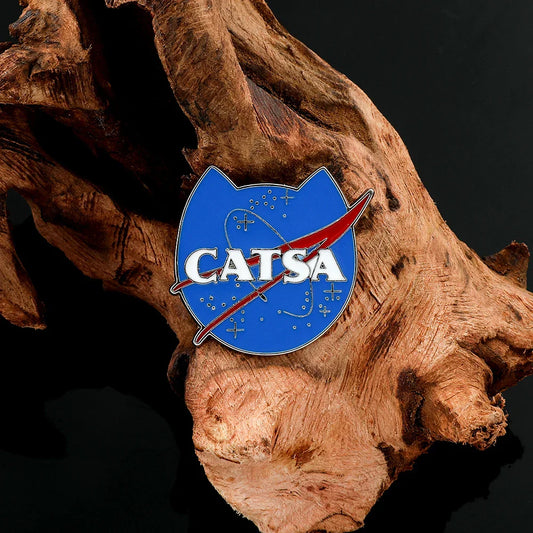 Cats Astronaut Enamel Pins – Space Explorer Brooches for Kids