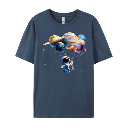 Funny Astronaut Planets T-Shirt – Space-Themed Gift for All Ages