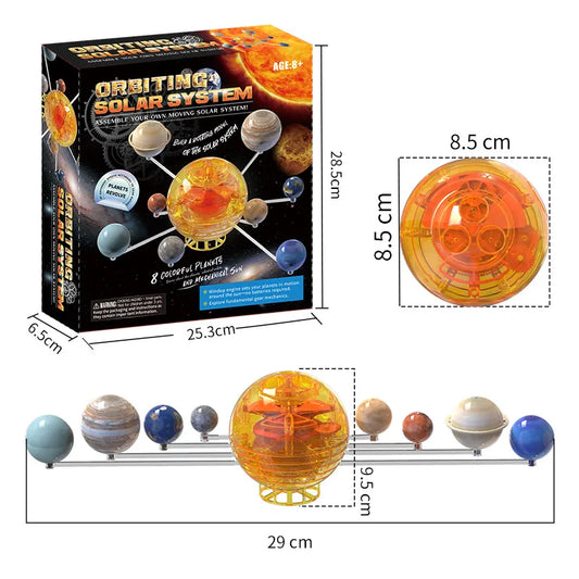 The Eight Major Planets Solar System DIY Kit