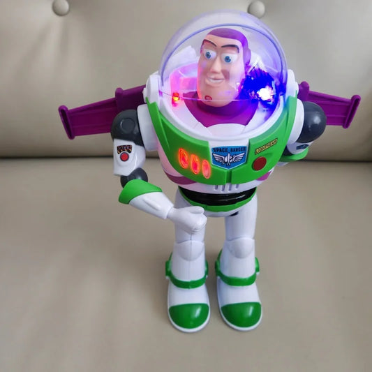 Buzz Lightyear Action Figure – Sound & Light Astronaut Toy